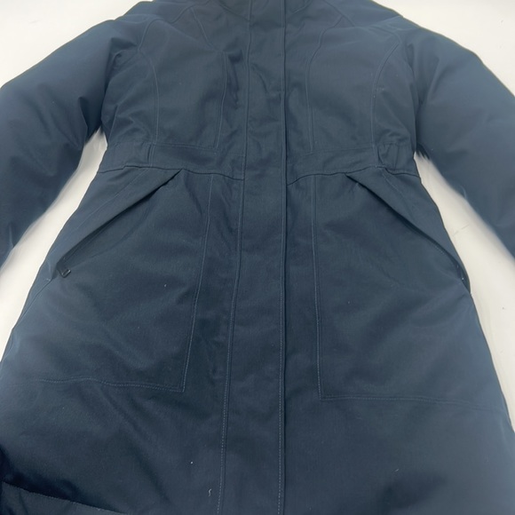THE NORTH FACE ARCTIC DOWN PERKA JACKET WOMEN SIZE SMALL URBAN NAVY BLUE - Picture 8 of 14